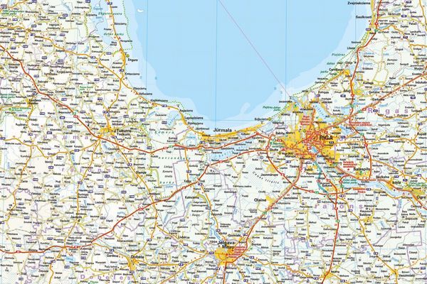Produktbild: Reise Know-How Lettland | Latvia (1:325.000)