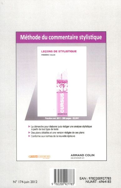 Produktbild: Langue Francaise N 174 2/2012