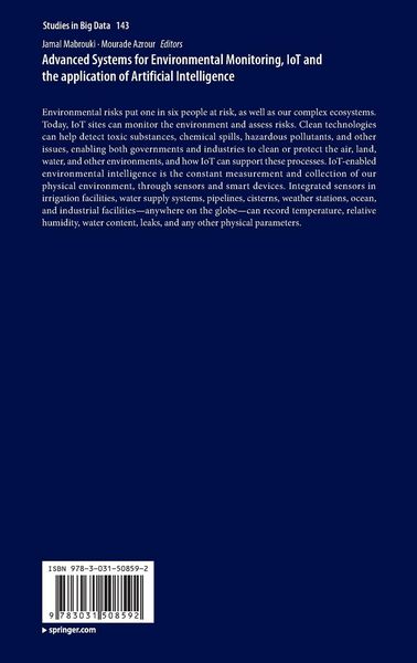 Produktbild: Advanced Systems for Environmental Monitoring, IoT and the application of Artificial Intelligence