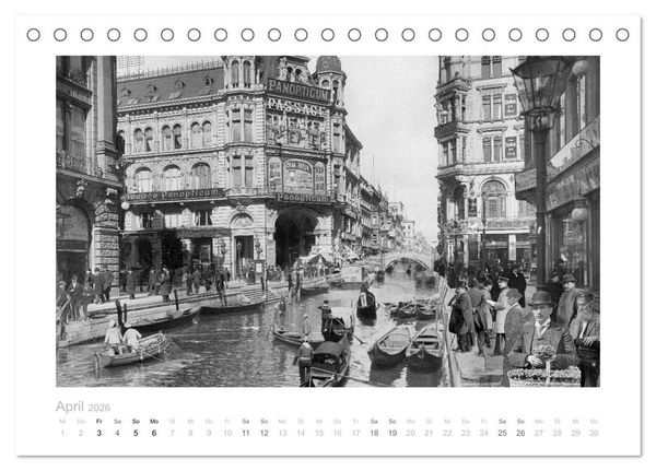 Produktbild: Die Friedrichstrasse - Legend&auml;re Luxusmeile von Berlin (Tischkalender 2026 DIN A5 quer), CALVENDO Monatskalender
