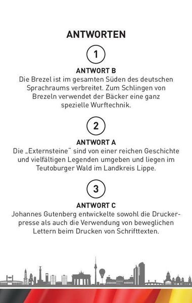 Produktbild: Deutschland-Quiz I ab 10 Jahren