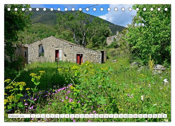 Produktbild: Faszination Korfu (Tischkalender 2026 DIN A5 quer), CALVENDO Monatskalender