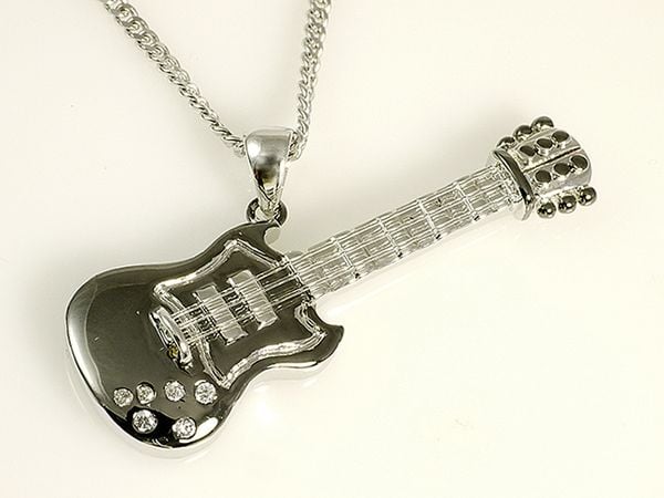 Produktbild: Rockys Anh&auml;nger E-Gitarre (silber)