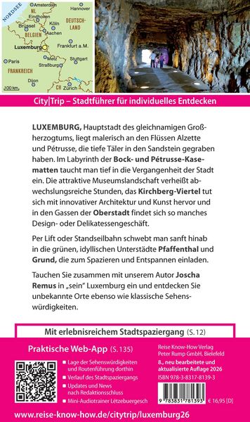 Produktbild: Reise Know-How CityTrip Luxemburg