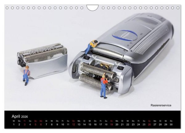 Produktbild: Tomatenmaler ... und andere Mini-Welten (Wandkalender 2026 DIN A4 quer), CALVENDO Monatskalender