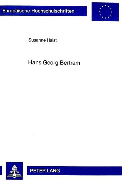 Produktbild: Hans Georg Bertram