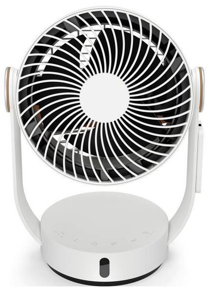 Produktbild: Stadler Form Leo 3D-Luftzirkulator 18W (L x B x H) 205 x 240 x 330mm Wei&szlig; Schwenkbar, Timer