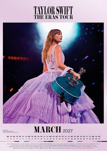 Produktbild: Taylor Swift 2027 &ndash; A3-Posterkalender