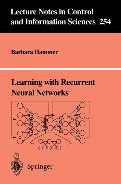 Produktbild: Learning with Recurrent Neural Networks