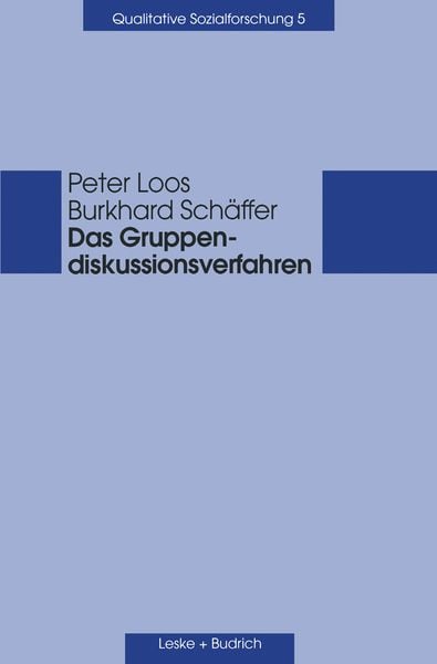 Produktbild: Das Gruppendiskussionsverfahren