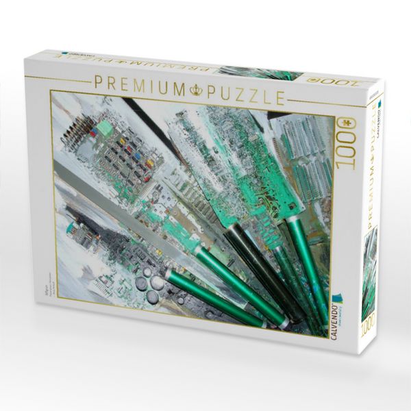 Produktbild: CALVENDO Puzzle Giftgr&uuml;n | 1000 Teile Lege-Gr&ouml;&szlig;e 64x48cm Foto-Puzzle f&uuml;r gl&uuml;ckliche Stunden