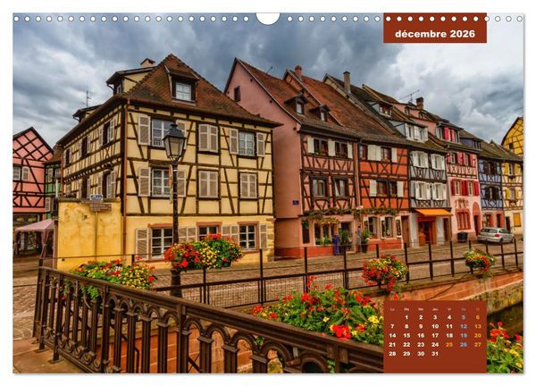 Produktbild: Colmar en Couleurs (Calendrier mural 2026 DIN A3 vertical), CALVENDO calendrier mensuel