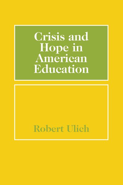 Produktbild: Crisis and Hope in American Education