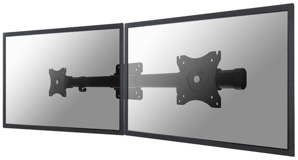 Neomounts FPMA-CB100BLACK 2fach Monitor-Tischhalterung 25,4 cm (10') - 68,6 cm (27') Neigbar Schwarz