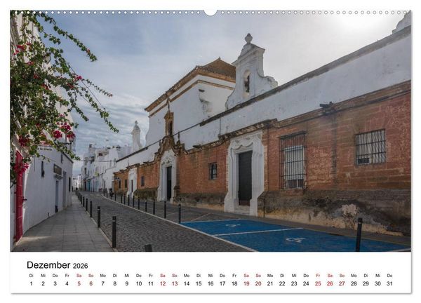 Produktbild: Conil de la Frontera - Ein traumhaftes andalusisches Dorf am Atlantik (Wandkalender 2026 DIN A2 quer), CALVENDO Monatskalender