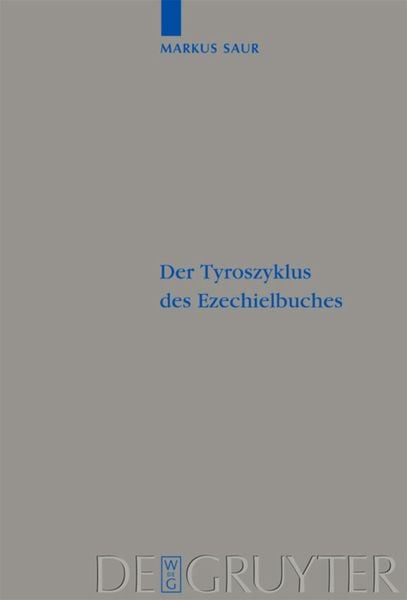 Produktbild: Der Tyroszyklus des Ezechielbuches