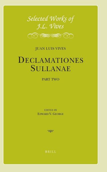 Produktbild: J.L. Vives: Declamationes Sullanae II