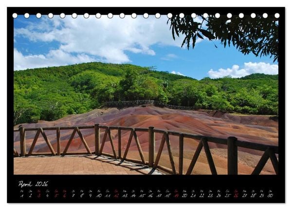Produktbild: Mauritius (Tischkalender 2026 DIN A5 quer), CALVENDO Monatskalender