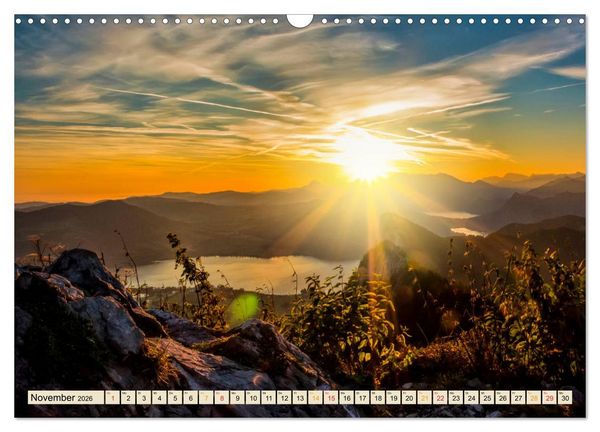 Produktbild: Salzkammergut, &uuml;berraschend vielseitig (Wandkalender 2026 DIN A3 quer), CALVENDO Monatskalender