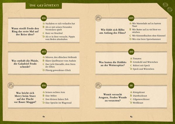 Produktbild: Das inoffizielle Quiz f&uuml;r Herr der Ringe-Fans