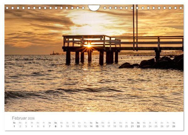 Produktbild: Gr&ouml;mitz - Ostseebad an der Sonnenseite (Wandkalender 2026 DIN A4 quer), CALVENDO Monatskalender