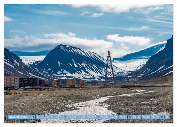 Produktbild: Spitzbergen im Sommer (Wandkalender 2026 DIN A4 quer), CALVENDO Monatskalender