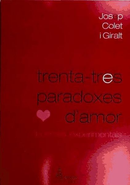 Produktbild: Trenta-tres paradoxes d'amor