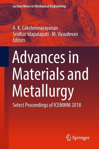 Produktbild: Advances in Materials and Metallurgy