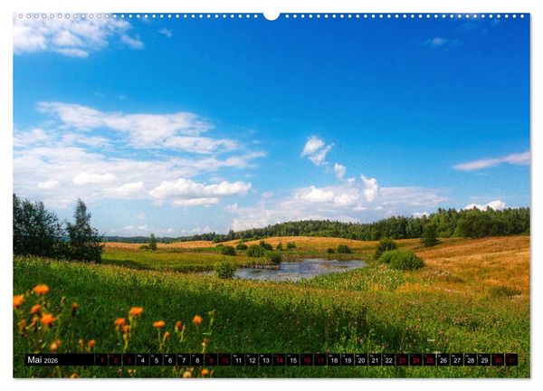 Produktbild: ERMLAND MASUREN (Wandkalender 2026 DIN A2 quer), CALVENDO Monatskalender