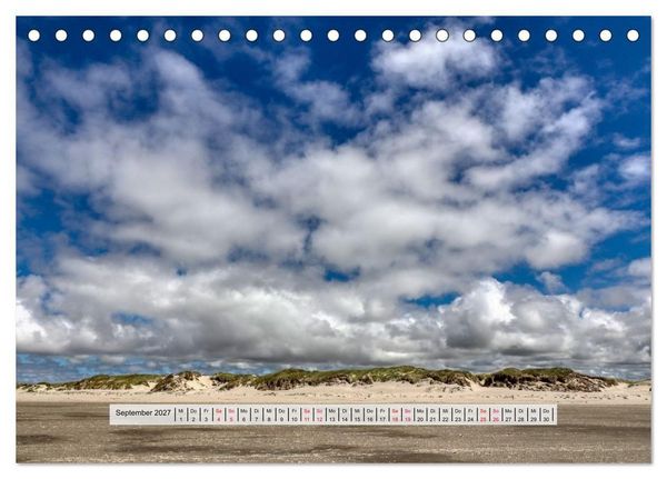 Produktbild: K&uuml;stenzauber Nordfriesland (Tischkalender 2027 DIN A5 quer), CALVENDO Monatskalender
