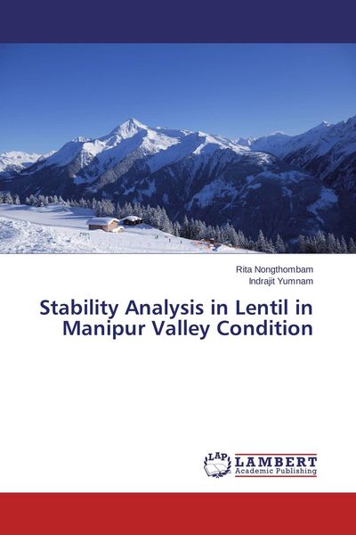 Produktbild: Stability Analysis in Lentil in Manipur Valley Condition
