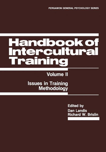 Produktbild: Handbook of Intercultural Training
