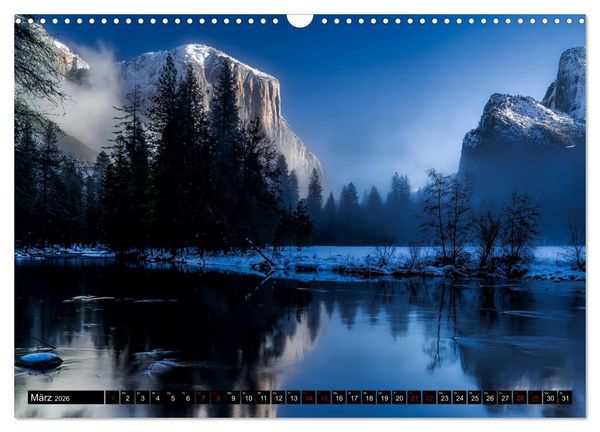 Produktbild: Yellowstone Nationalpark. Tanz auf dem Vulkan (Wandkalender 2026 DIN A3 quer), CALVENDO Monatskalender