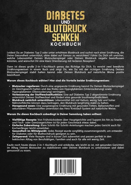 Produktbild: Diabetes und Blutdruck senken Kochbuch