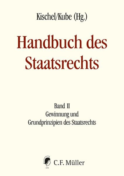 Produktbild: Handbuch des Staatsrechts - Neuausgabe