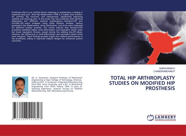 Produktbild: Total Hip Arthroplasty Studies On Modified Hip Prosthesis