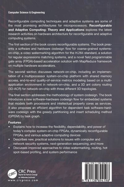 Produktbild: Reconfigurable and Adaptive Computing