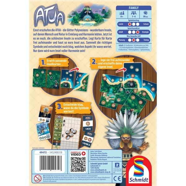 Produktbild: Kartenspiel Atua