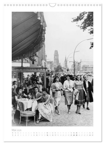 Produktbild: Der Kurf&uuml;rstendamm - Faszination Boulevard (Wandkalender 2026 DIN A3 hoch), CALVENDO Monatskalender