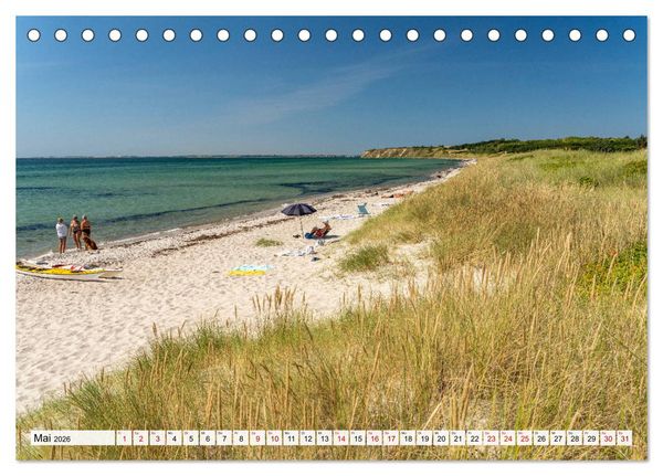 Produktbild: D&auml;nemark - Insel Langeland (Tischkalender 2026 DIN A5 quer), CALVENDO Monatskalender