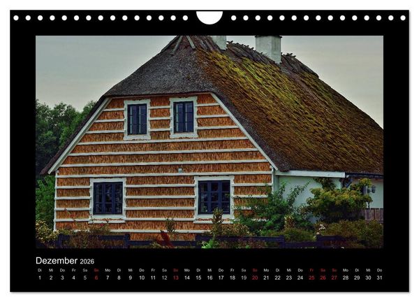 Produktbild: Haustr&auml;ume 2026 (Wandkalender 2026 DIN A4 quer), CALVENDO Monatskalender
