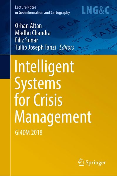 Produktbild: Intelligent Systems for Crisis Management