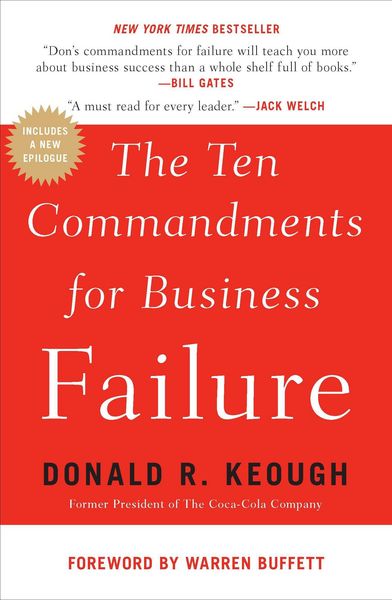 Produktbild: The Ten Commandments for Business Failure