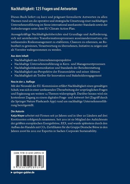 Produktbild: Nachhaltigkeit: 125 Fragen und Antworten