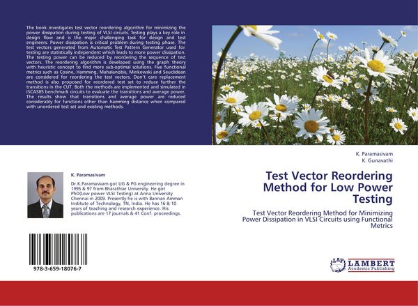 Produktbild: Test Vector Reordering Method for Low Power Testing