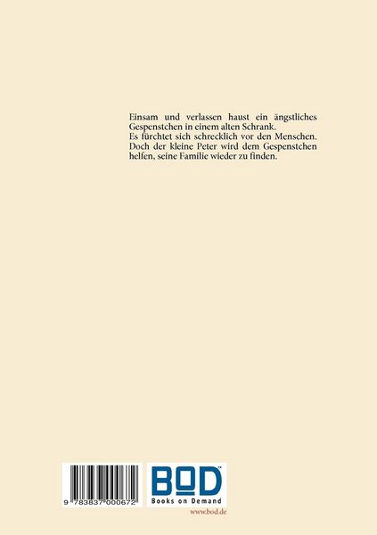 Die Geschichte vom ängstlichen Gespenstchen