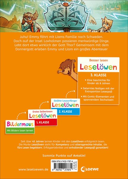 Produktbild: Lesel&ouml;wen 3. Klasse - Der Kampf der G&ouml;tter