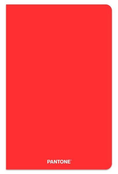 Produktbild: Pantone Official Red 5.25 X 8.25 Inch Lined Compact Journal Non-Dated