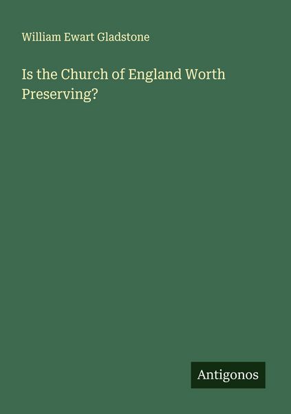Produktbild: Is the Church of England Worth Preserving?