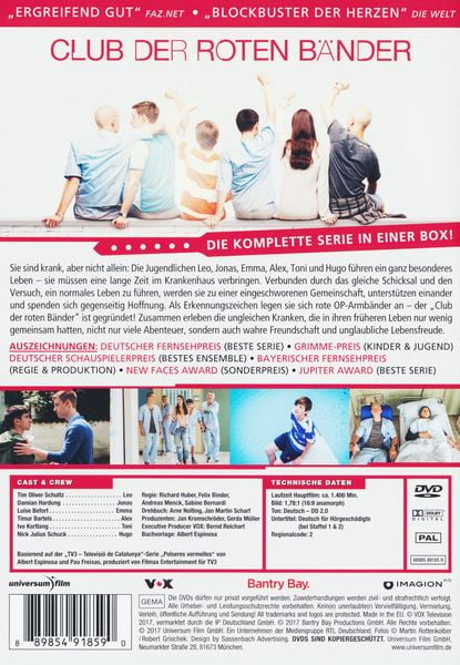 Produktbild: Club der roten B&auml;nder - Komplettbox [9 DVDs]